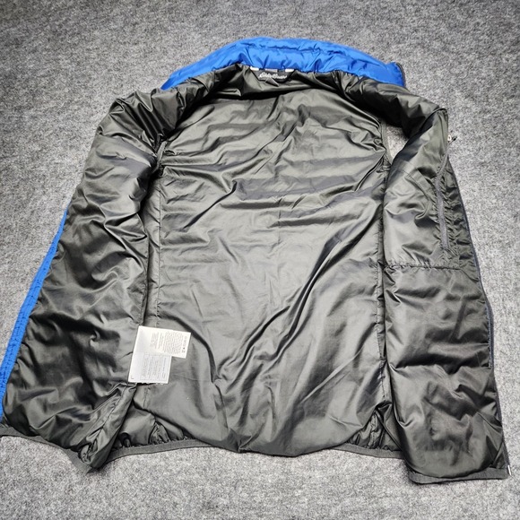 Eddie Bauer Mens 700 Down Filled Performance Packable Baffled Vest Blue Small - Picture 3 of 8